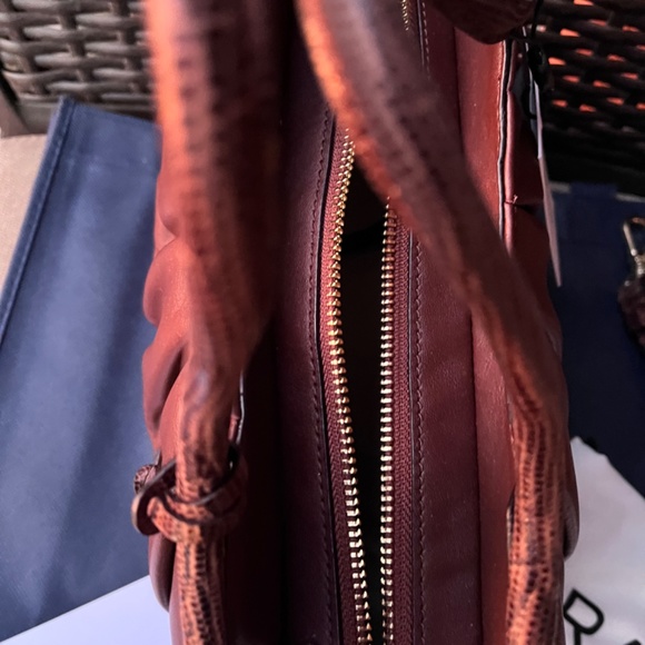 NWT HTF Brahmin Small Elaine Pecan Haiku Satchel - Picture 11 of 16